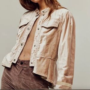 NWT free people Ballet Racer Jacket size medium
